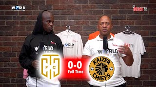 This Game Deserved A Draw | Cape Town City 0-0 Kaizer Chiefs | Junior Khanye & Tso Vilakazi