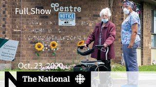 CBC News: The National | Ont. Long-Term Care COVID-19 Commission’s recommendations | Oct. 23, 2020