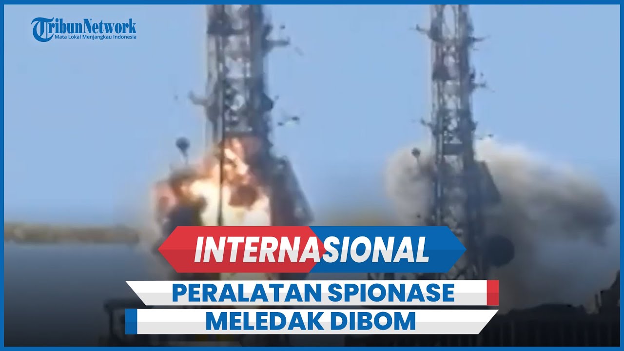 Detik-detik Peralatan Spionase Meledak Dibom Hizbullah Di Lokasi Radar ...