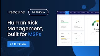 usecure Demo for MSPs: HRM, built for the channel.