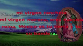 Mi Virgen Ranchera - La Dinastia de Tuzantla Karaoke 2017 - 2018  mañanitas a la virgen de guadalupe