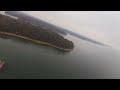 parrot disco drone water landing