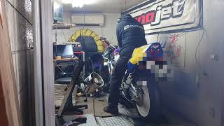 NSR250R  MC21 パワーチェック（DYNOJET）　クランク軸　70馬力