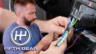 Upgrading an Audi S4's entertainment system | Fifth Gear