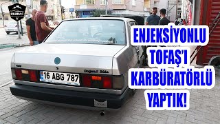 ENJEKSİYONLU TOFAŞ'I KARBÜRATÖRLÜ'YE ÇEVİRME (Doğan S)