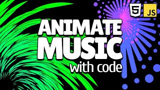 JavaScript AUDIO VISUALIZERS tutorial for beginners