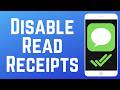 How to Turn Off Read Receipts on iPhone in 2026 (Full Guide)