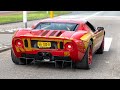 Supercars Accelerating - Ford GT, Aventador, iPE GT3 RS, SF90 Stradale, 812 GTS, Akrapovic RS6 C7