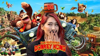 Everything At Donkey Kong Country Universal Studios Japan!