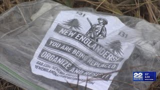 Flyers for white supremacist organization left in Massachusetts neighborhoods