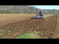 ford 6610 disking plowing