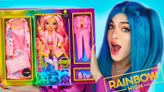 ABRINDO Rainbow High Brianna FESTA DO PIJAMA 🌈 Unboxing e Review