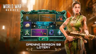 Opening The Entire Season 50 Lottery 🤩 In World War Heroes