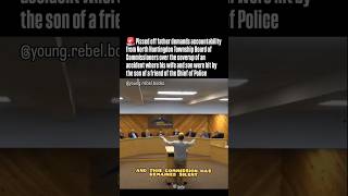 Citizen EXPOSES Police Cover-Up at Town Hall 😳🚨 #PoliceAccountability #Corruption #Justice