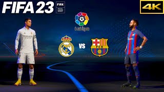FIFA 23 | REAL MADRID vs. BARCELONA | Ft. MSN, BBC | La Liga | El Clásico | PS5 4K