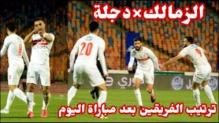 ملخص مباراة الزمالك ووادي دجلة 0-0 في الدوري المصري الممتاز 1-3-2021