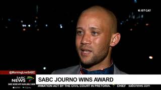 SABC journalist wins award