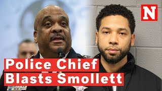 Angry Chicago Police Chief Blasts Jussie Smollett And The Media