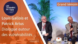 Journées de l'UCLy | Louis Gallois en dialogue avec Patrick Artus sur les vulnérabilités économiques