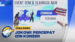 Dorong Belanja Masyarakat, Jokowi Minta Pemda Percepat Izin Konser