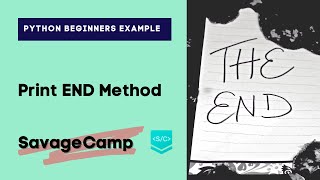 Python Print End Keyword