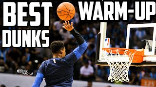 BEST NBA WARM UP DUNKS 2018-2019!!!