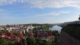 Prague, Czech Republic Virtual Tour 4K. Vysehrad Fort Walking Tour and other things to do in Prague