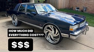 STEP BY STEP:HOW I BUILT MY 1987 LS BROUGHAM ‼️‼️‼️