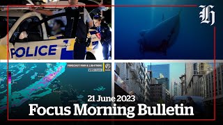 Wellington data breach \u0026 clock ticking to find submersible | Focus Morning Bulletin: June 21, 2023