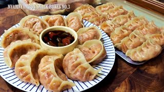 💖SNACK BOX 👩‍🍳주말 간식  🥟김치만두 만들기 쫄깃한 만두피와 아삭한 김치의 조화! 찐만두 \u0026 만두국용 만두까지✨