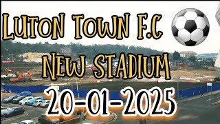 Luton Town F.C New Stadium Powercourt Stadium 20-01-25