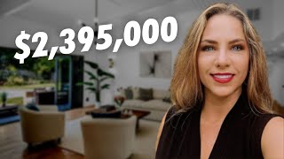 Woodland Hills CA -  $2,395,000 Mid Century Modern Charles Du Bois remodeled home tour