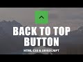 Back to Top button with hover for a Web Page (scroll top) - using HTML, CSS, JQuery