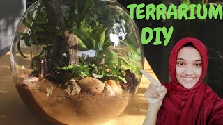 Terrarium making in malayalam- terrarium DIY