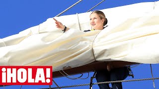 Las imágenes de Leonor surcando el Atlántico: así es su vida en el Juan Sebastián de Elcano