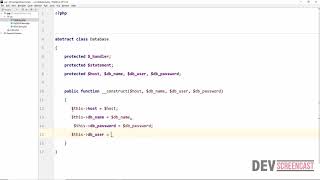 PHP OOP Tutorial - Abstract Classes Part 1