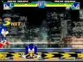 sm mugen classic sonic vs porkupine man