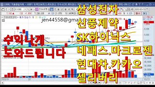 [주식강의] 삼성전자.신풍제약.SK하이닉스.네패스.마크로젠.현대차.카카오.셀리버리