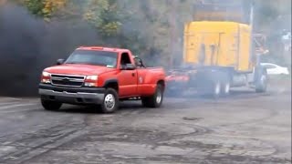 Pickup Trucks Tug of War