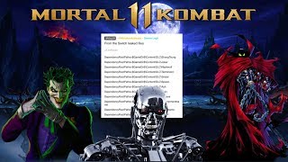 Mortal Kombat 11 - All DLC Characters got Data Mined! (Leaked)