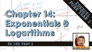 Exponentials & Logarithms 4 • More Graph Sketching • P1 Ex14B • 🤖
