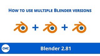 How to use multiple Blender versions