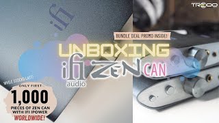 iFi's ZEN CAN Amplifier powers headphones up to 600ohms?! - Unboxing the Battleship Amp