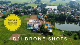 Drone shot of a village..Gantar! MEMARI, BARDHAMAN!!