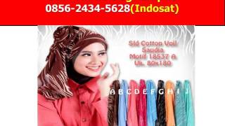 WA : 0856 2434 5628 (Indosat) Jual jilbab segi empat polos