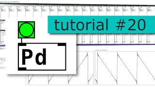 Pure Data programming fundamentals - Tutorial 20 ENG - arrays part 4 - Stereo files & save content
