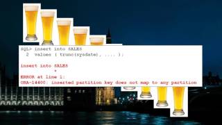 How to create a interval partitioned table