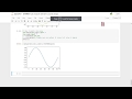 how to plot sin graph in python