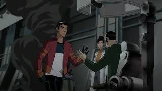 Caesar is trying to restore Six's memory - Generator Rex S2E18