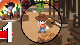 Western Sniper: Wild West FPS Gameplay Walkthrough Part 1 (iOS Android)